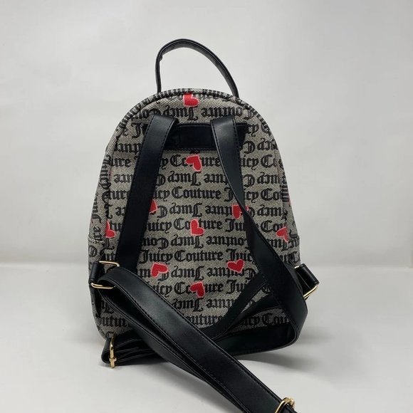 Juicy couture black beige valentine backpack tiktok main image 5